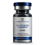 CJC-1295 (no DAC) + Ipamorelin research peptide vial – Core Source Peptides