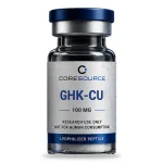 GHK-Cu research peptide vial – Core Source Peptides