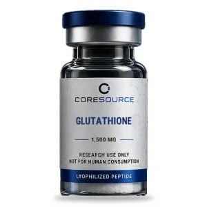 Glutathione research peptide vial – Core Source Peptides