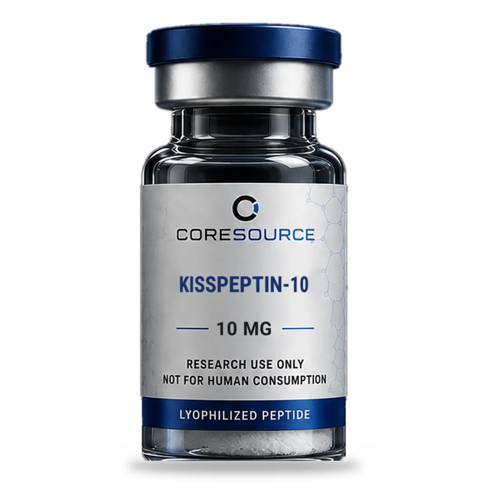 Kisspeptin-10 research peptide vial – Core Source Peptides