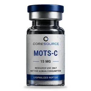 MOTS-c (Human) research peptide vial – Core Source Peptides