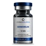 Sermorelin research peptide vial – Core Source Peptides