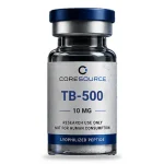 TB-500 (Thymosin Beta-4 Acetate) research peptide vial – Core Source Peptides